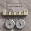 ZNMW Wall-Mounted Mop & Broom Holder Hooks (2-Pack)