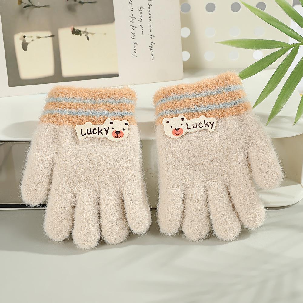 Fingerless Winter Gloves for Kids - Cute, Cozy, Cold-Proof, Five-Finger Design