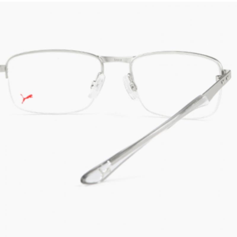 Puma Galleria Puma EyeglaSS Frame Pu0094o 003 Semi RimleSS Metal Men S And woMen S glaSSeS