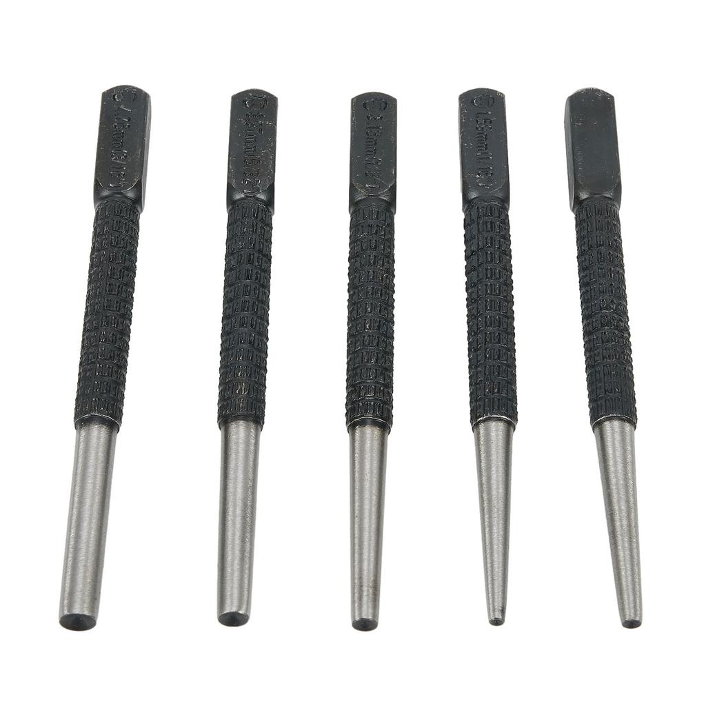 5pcs Nail Punch Door Pin Removal Hammerless Nail Center