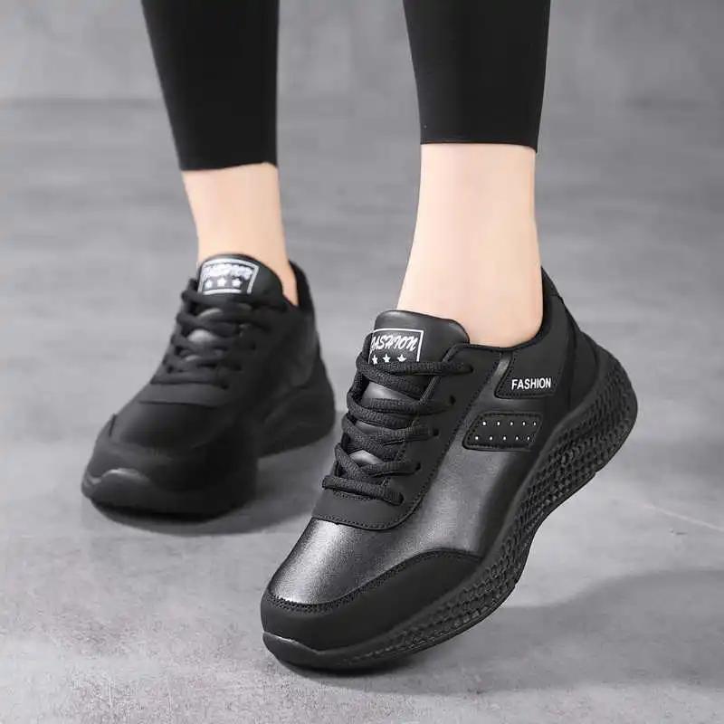 Fashion High Sole Tied Tennis Casual Gray Women's Shoes Sneakers On Offer Sport Importers Teni New Fast Snackers Boty Kawaiis