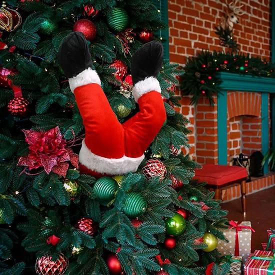 Santa Claus Elf Legs/40cm
