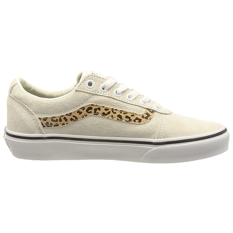 Vans Ward Suede Casual Lightweight Low Top Skate Shoes Women sneaker White VN0A5HYOA3N