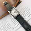 Square Watch Belt Women'S Retro Art Roman 2-Pin Simple High-End Quality Waterproof Belt Women'S Watch