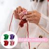 Mini Finger Sleeves Portable Knittied Yarn Finger Holder  Thimble Crocheters