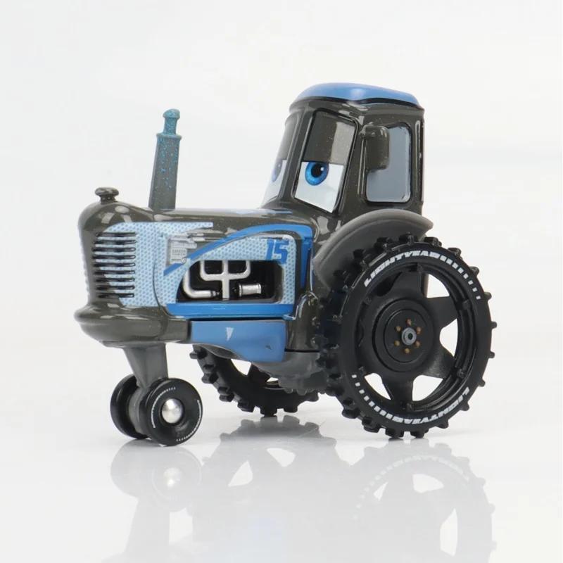Original Disney Pixar Cars Kuh Traktor Mini Metall Druckguss 1:55 Autospielzeuge für Jungen Weihnachtsgeschenk