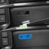 Co-pilot Storage Box Handle Cover Trim Bezels For Ford F150 - Light Blue