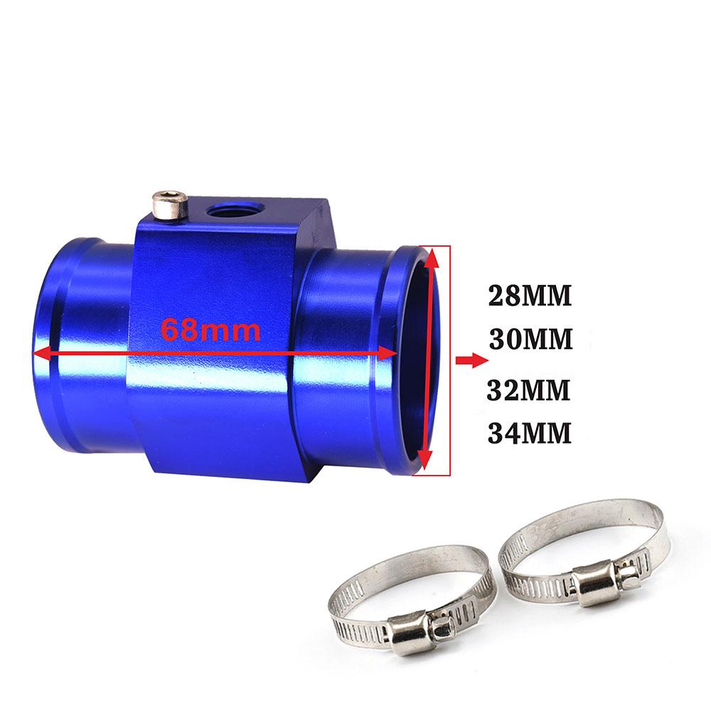 Miernik Napięcia 2 W 1 + Wskaźnik Temperatury Wody + Adapter 34mm Czujnik 10mm 1/8NPT 12V 24V Samochód Ciężarówka Wyświetlacz LCD Podświetlenie