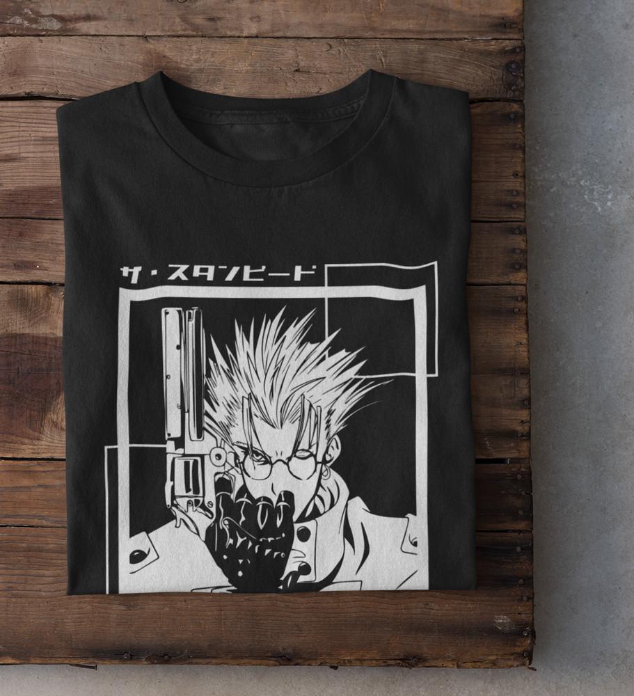 Trigun Vash The Stampede Moon Anime Manga Unisex Tshirt T-Shirt Unisex T-Shirt M