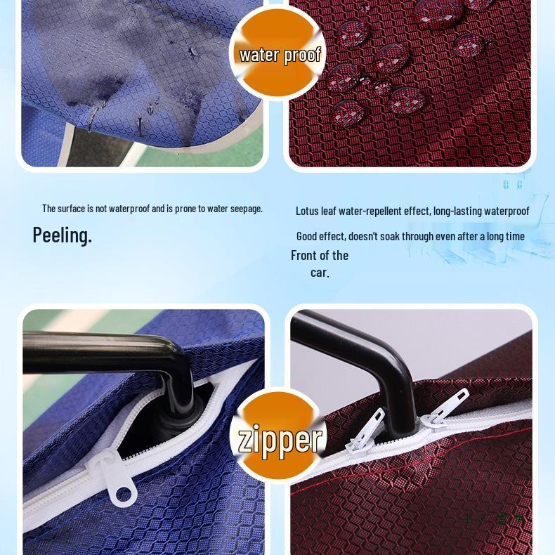 Electric Vehicle Waterproof Instrument Panel Rain Cover for Handlebars and Screens