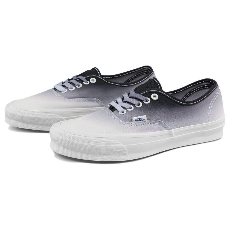 Vans Authentic LX Low Top Unisex Skate Shoes White Black VN0A4BV9B4R
