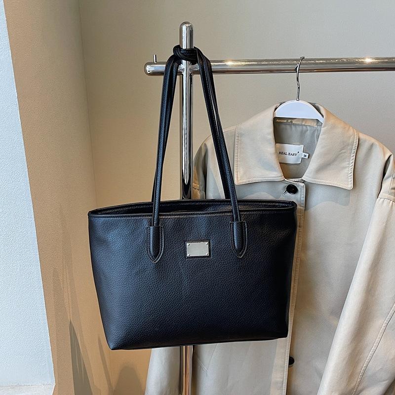 

Simple and versatile large bag women s new large-capacity casual tote bag student class shoulder bag