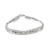 Multi-colored rhinestone bracelet Super flash diamond-set bracelet Full diamond imitation crystal jewelry