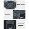 3" Round Woofers Subwoofer Hifi Speakers, Low End Response, 4Ohm 25Watt, Fiberglasses Crafted