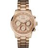 Sunrise Rose Gold Stainless Steel Metal Ladies Quartz W0330L2