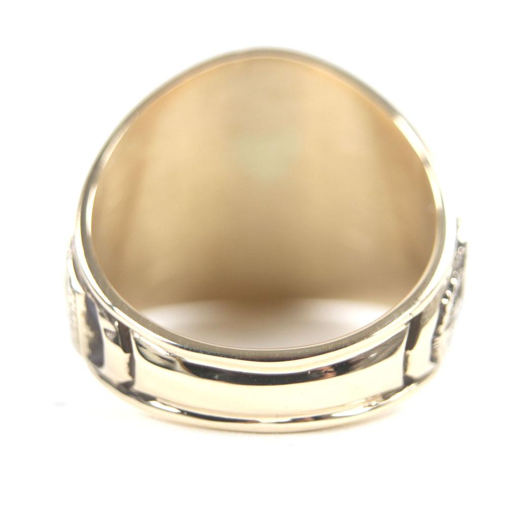 Great BALFOUR Ring GARDENA HIGH SCHOOL 1967 college Gold red 10K mens Used