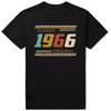 Retro 60s Clothes Vintage Made In 1966 All Original Parts T Shirt Unisex Husband Dad Birthday Gifts T Shirt Born In 1966 Tshirt