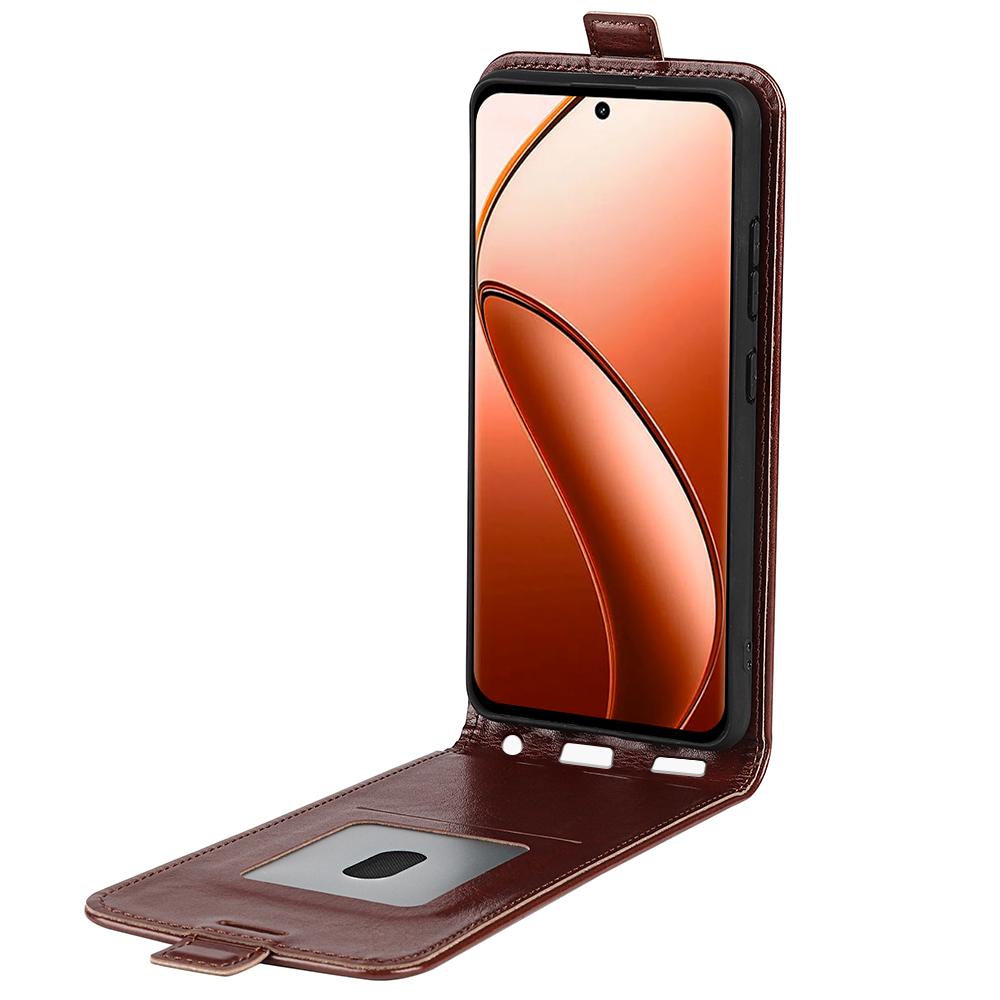 For Realme 12 Pro 5G/12 Pro+ 5G Case Card Slot Anti-Drop Vertical Flip Phone Cover