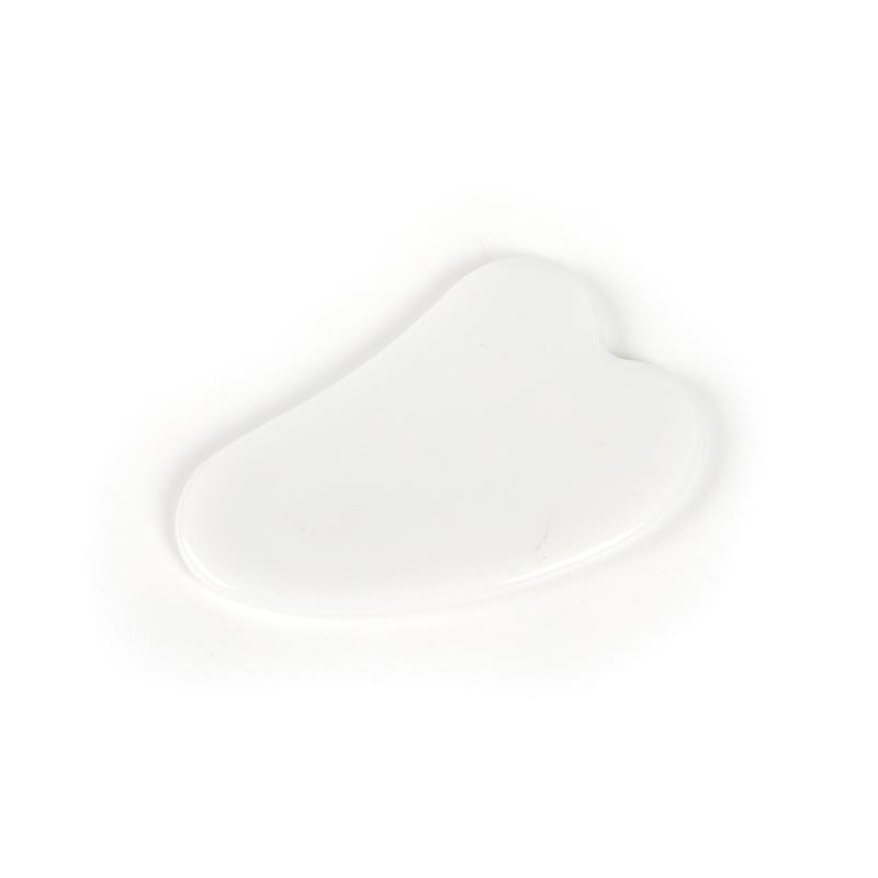 1PCS Natural Jade Stone Gua Sha Massage Board Rose Quartz Guasha Plate Jade Face Massager Scrapers Tools For Face Neck Back Body