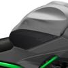 LEDISHUN Traction Pad Street Bike Kit for Kawasaki Ninja 650 (2017-2024) and Z650 (2019-2024) Tank Pad (Black)