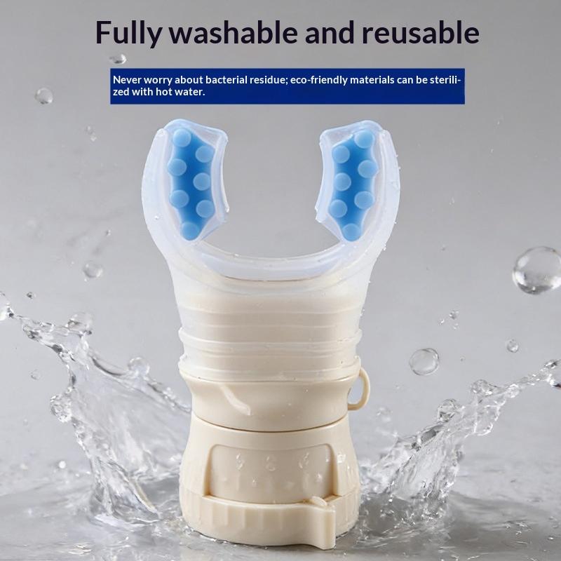 Adjustable 5 Levels Breathing Trainer Portable Lung Exerciser Respiratory Training Device