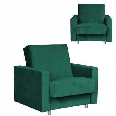 Alicja Sofa Bed with Storage Family Meb Bottle Green
