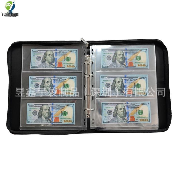 Fireproof Zodiac Coin and Banknote Collection Album