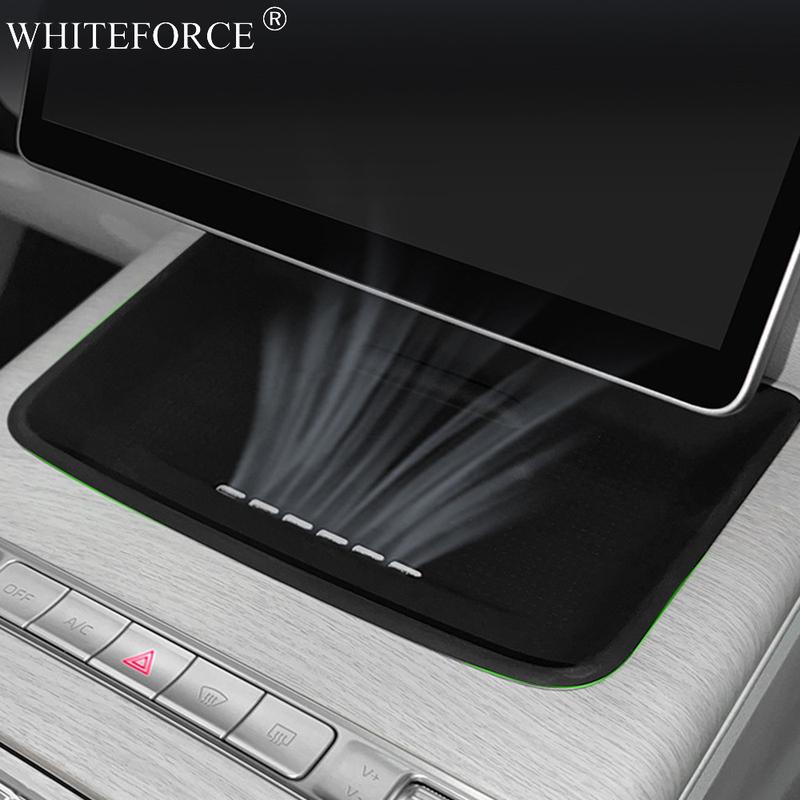For Geely Starry L 2024 Central Control Wireless Charging Mat Silicone Non-slip Dust Waterproof Protect Pad Interior Accessories