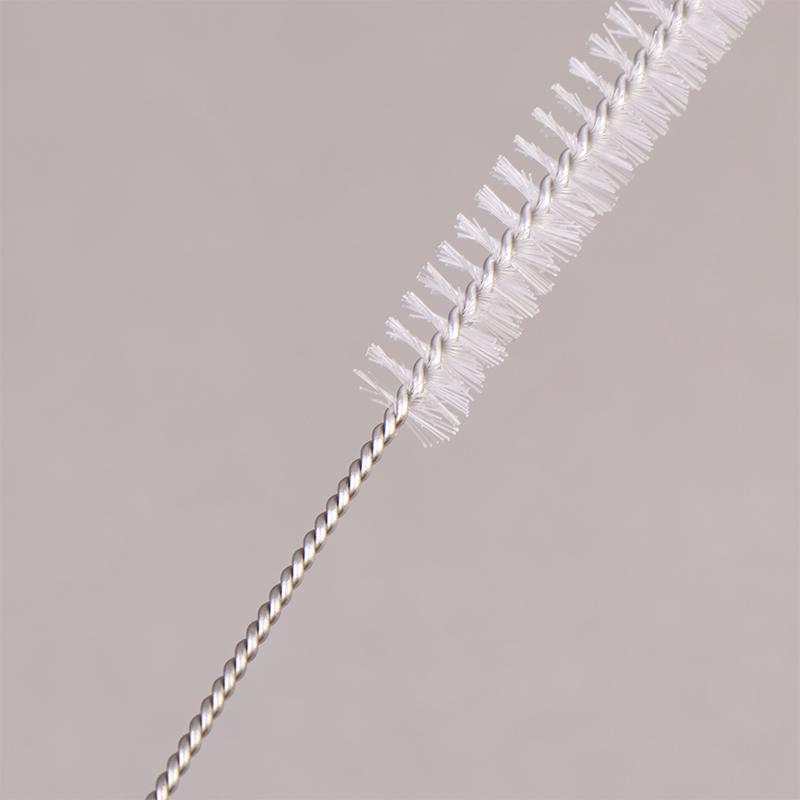 5/4Pcs Drinking Straw Cleaning Brush Baby Bottle Straw Tube Pipe Cleaner Home Nylon Stainless Steel Long Handle Cleaning Brushes