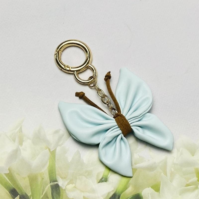 Stylish Butterfly Pendant Keyring Lovely Phonechain Key Chain Decoration Jewelry
