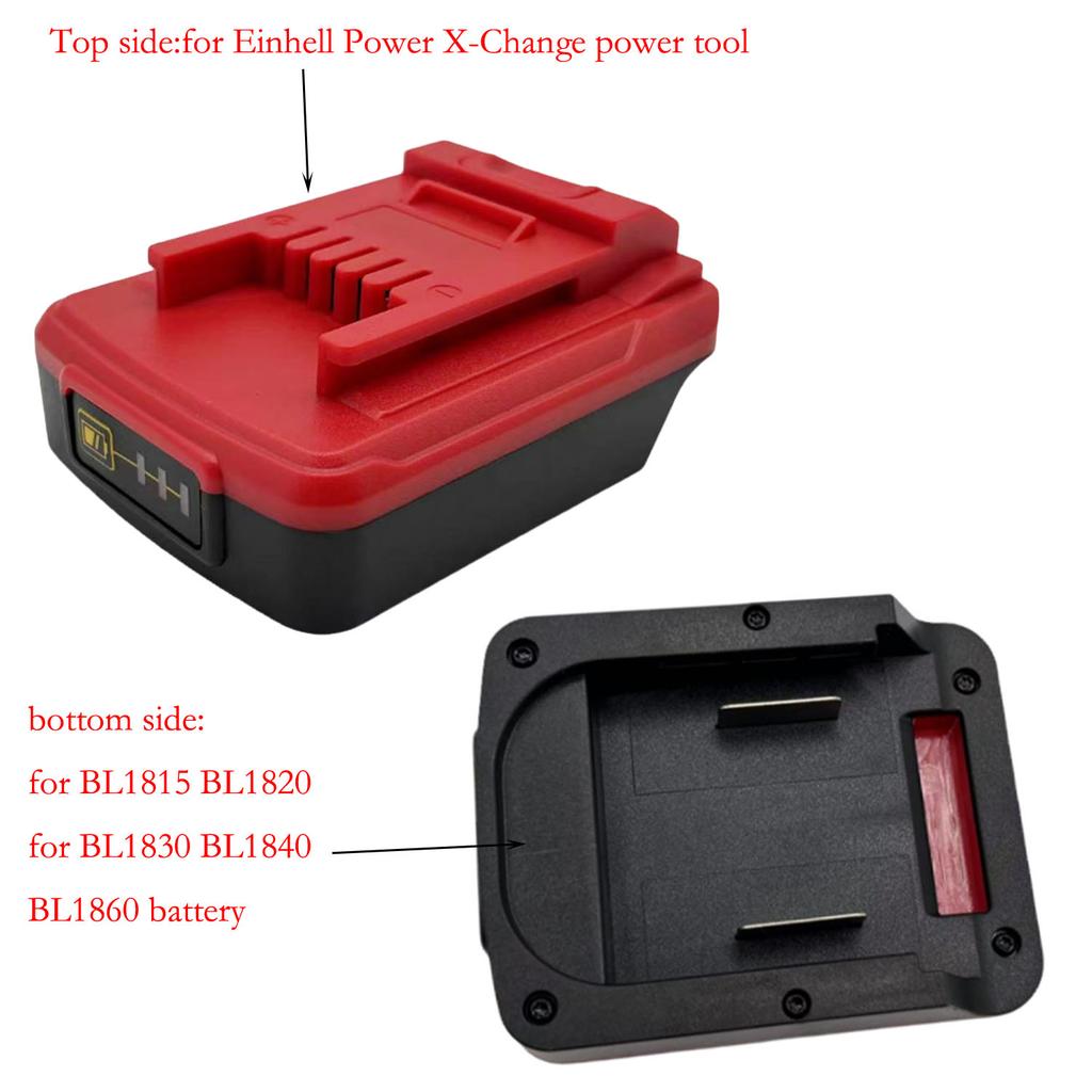 18V/20V Battery Adapter For BL1830/BL1840, For Power X-Change. Compatible With The BL1830, BL1840, And BL1815.
