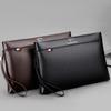 Men's Genuine Leather Underarm Mobile Phone Bag Clutch Bag Business Commuter Long Wallet First Layer Cowhide Bag