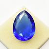 Natural Blue Topaz Loose Gemstone Pear Shape 58.6 Ct Flawless for Jewelry Making and Gem Collections