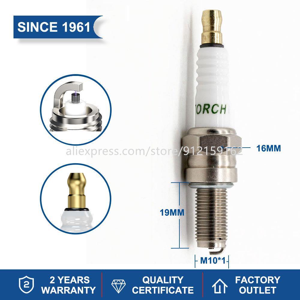 4pcs Original Torch Spark Plug Candle Replace Igntion System Model DK7RTC L7RTC E7C F6RTC 5K6RTC F9RC B8RC A7TC QH5RTC-13 E6TC