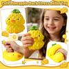 Squishy Pineapple Duck Stress Relief Toy Soft Slow Rising Squeeze Sensory Fidget Toy for Kids and Adults Anti Anxiety and Focus Aid
