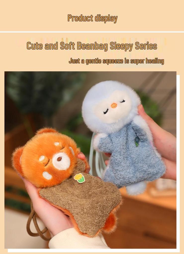 Adorable Capybara & Raccoon Plush Toy Charm