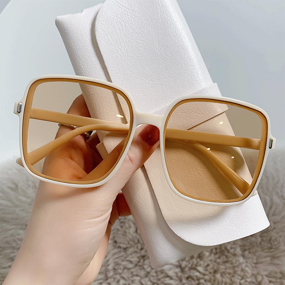 Gradient Square Frame Sunglasses Trend UV Protection Retro Sunglasses Fashion Women Sunglasses Outdoor Glasses