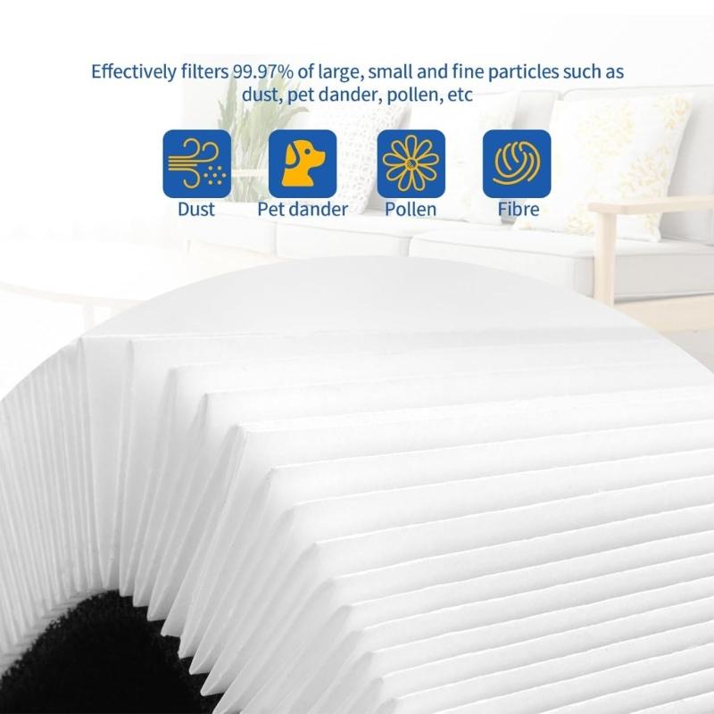 Air Purification HEPA Composite Carbon Filter Spare Part Replacement Easy Installation for 211i Air Purification Accesso