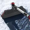 Multi-functional Retractable and Rotatable Car Snow Brush and Snow Shovel Detachable Snow Removal Shovel
