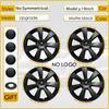 4PCS HubCap Performance Replacement Wheel Cap Automobile 19-Inch Hub cap Full Rim Cover Accessories for Tesla Model Y 2018-2023