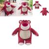 Cute Strawberry Bear Plush Toy Soft Stuffed Animal Doll For Kids/girls