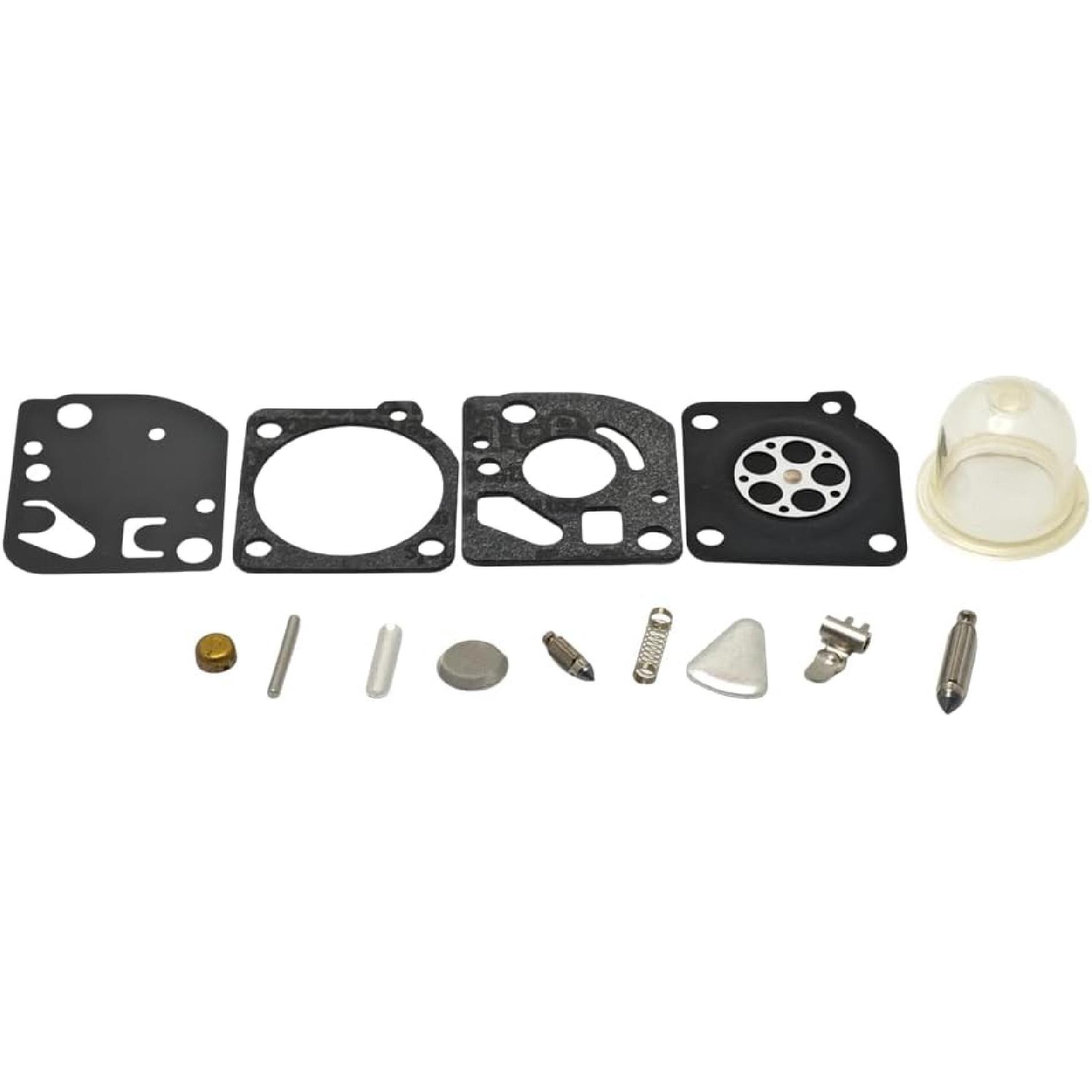 

2pcs/lot Carburetor Repair Rebuild Kit For Husqvarna 125 125R 128R 124L 124C 125C 125E 128L 128CD 128LDX 128DJX 128LD 128RJ