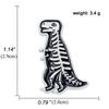 Anime Dinosaur Lapel Pin: Japanese & Korean Style Enamel Brooch for Men's Fashion
