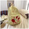 The New Schoolbag Is High-value, Fresh, Sweet and Cute. Apple Backpack Is Lightweight for Junior and High School Students. Spring Outing Backpack.