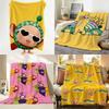 Cartoon T Teletubbies Flannel Blanket Suitable for Sofa Living Room Bedroom