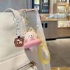 20pcs Set Heart Shaped Lobster Clasp Keyring Multi-Purpose Lanyard Accessories  for DIY Crafts
