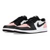 Air Jordan 1 Retro Low OG GS Bleached Coral Kids Sneakers Pink Black White CZ0858-061