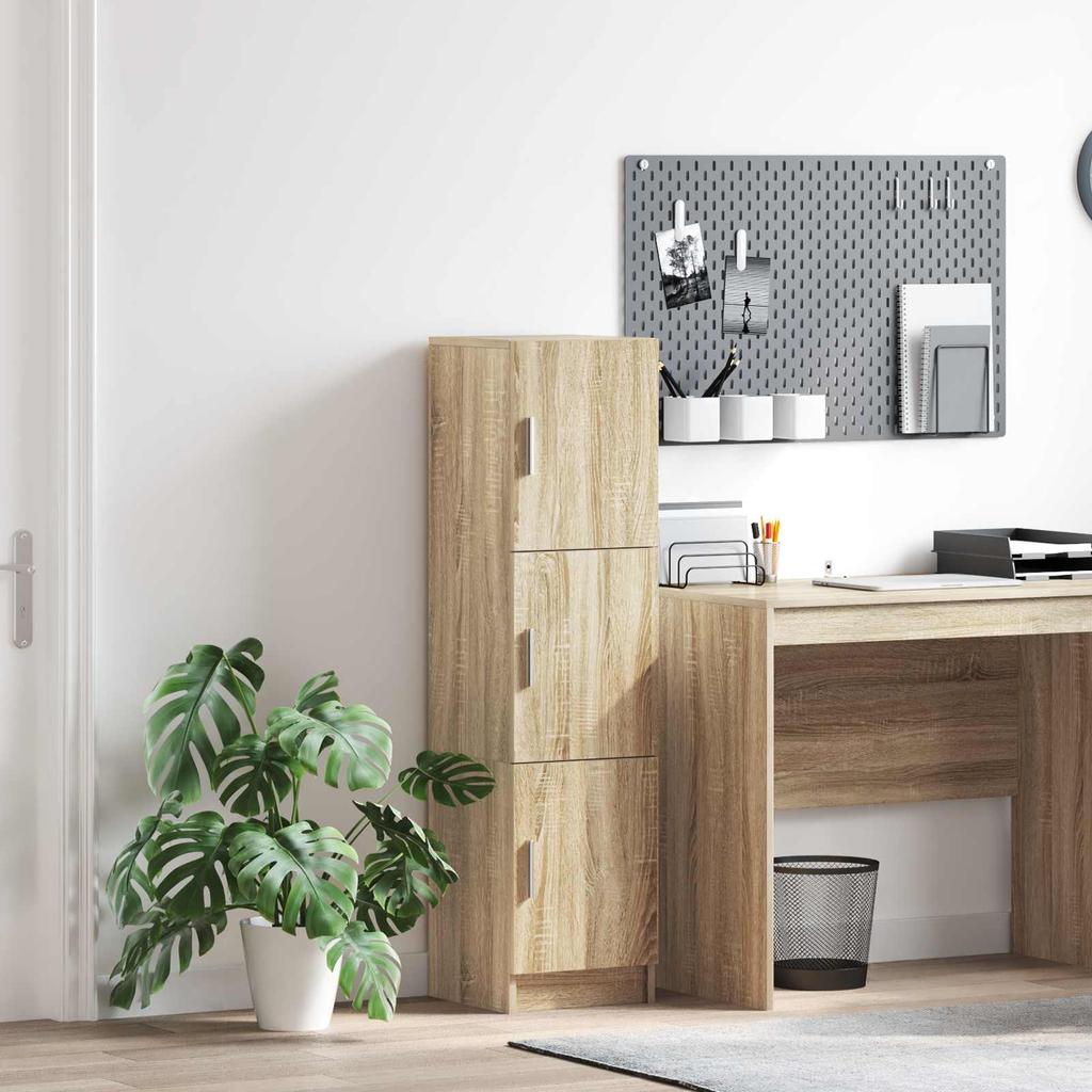 Highboard in Sonoma Oak Finish 31.5 x 32 x 122.5 cm