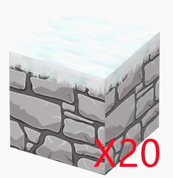 Pixel-Stil Mineral Magnet Welt Magnetische Bausteine Montage Ersatzteile Sensorisches Spielzeug für Kinder DIY Tierwürfel Grundplatte