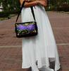 Yunnan Ethnic Embroidered One-Shoulder Crossbody Bag with Three Zippers - Large Size for Ladies